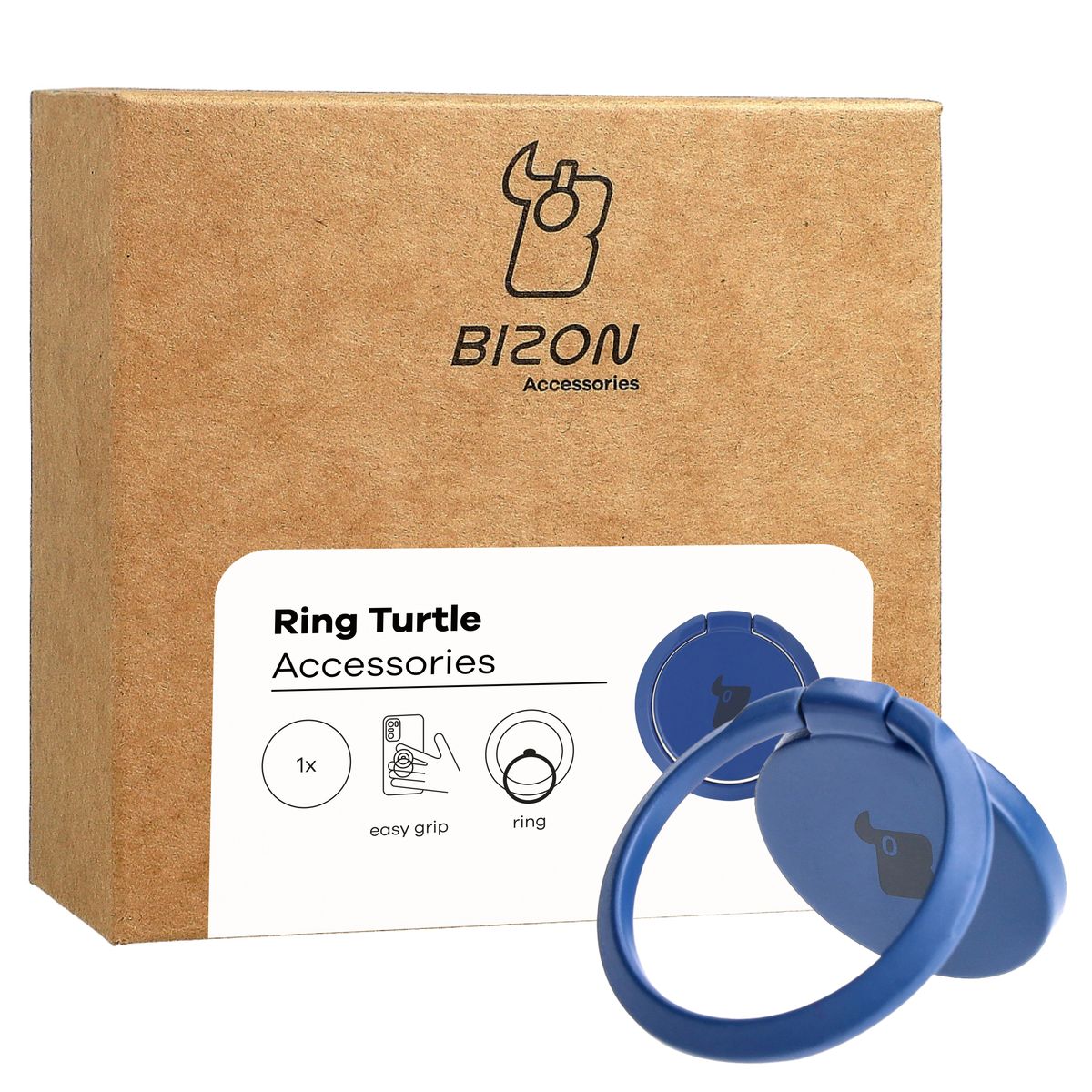 Uchwyt na palec Bizon Accessories Ring Turtle