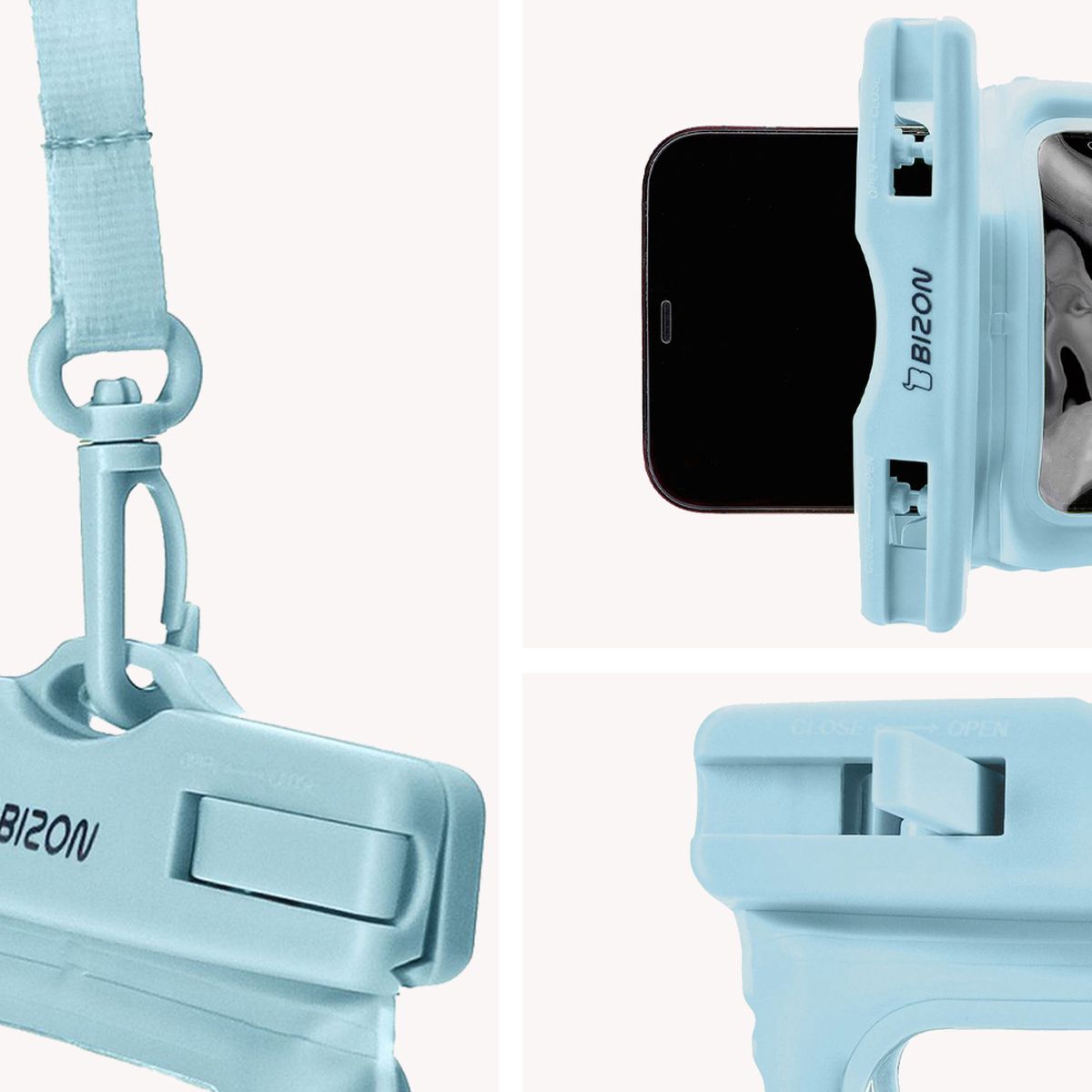 Montaż etui Bizon Case Hydrofloat