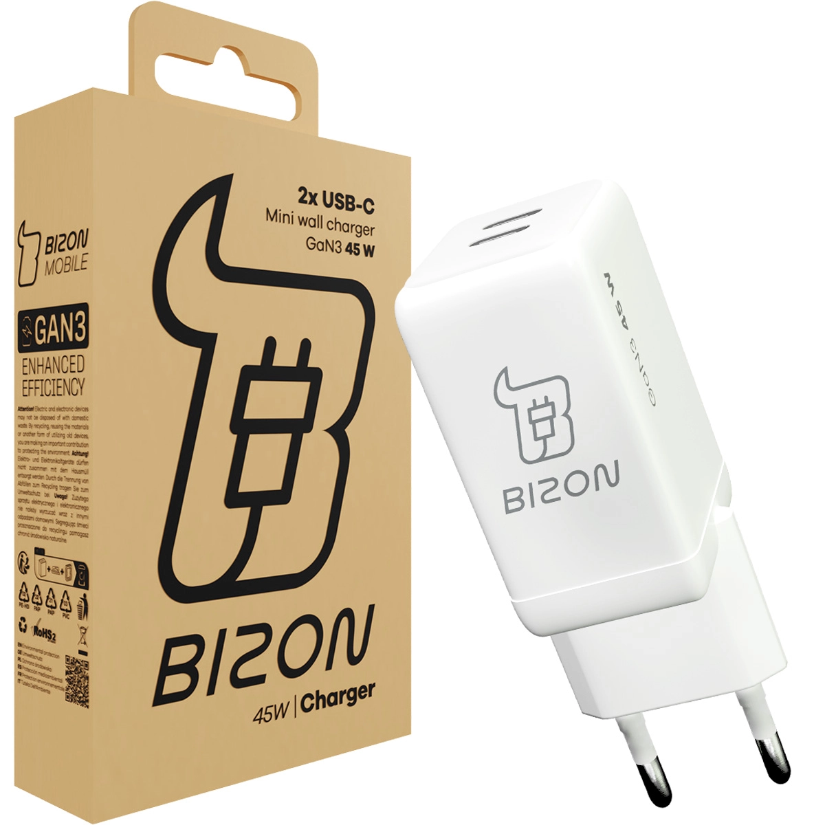 Ładowarka Bizon Charger 45 W