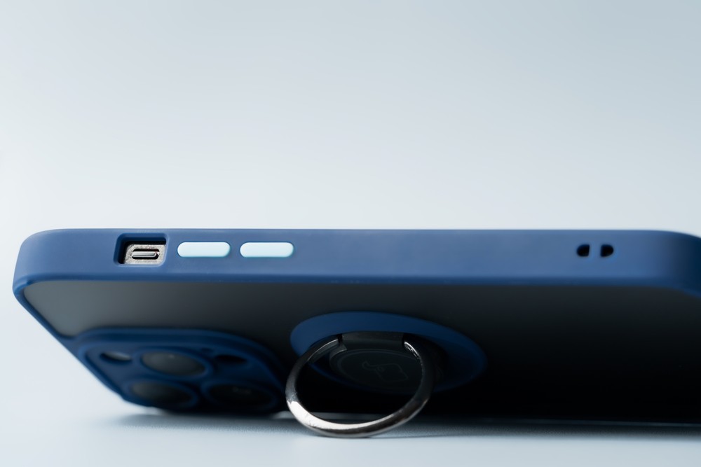 Uchwyt jako podstawka w etui Bizon Hybrid Ring