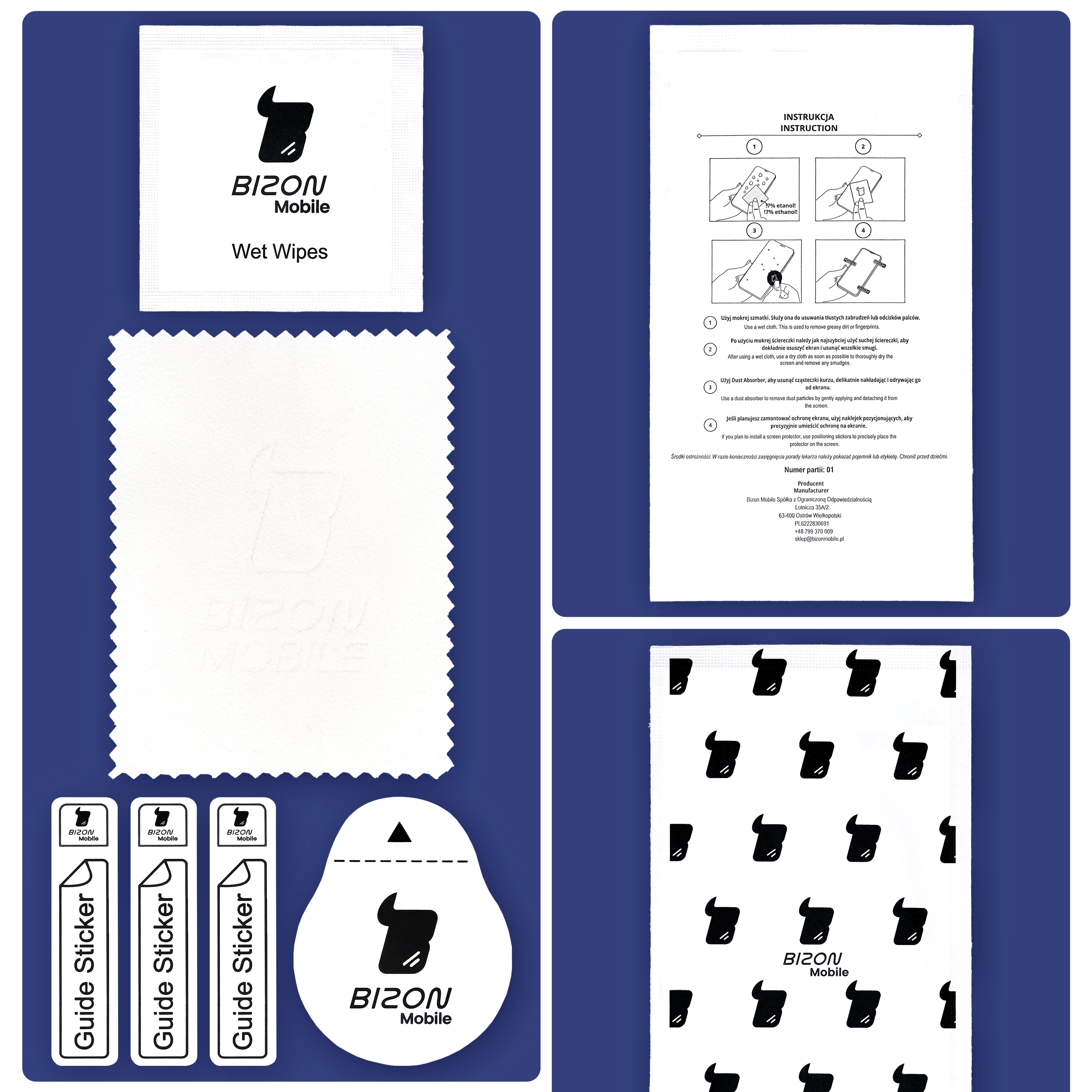 Zestaw Bizon Case Matteo Pack do Google Pixel 10 / Google Pixel 10 Pro