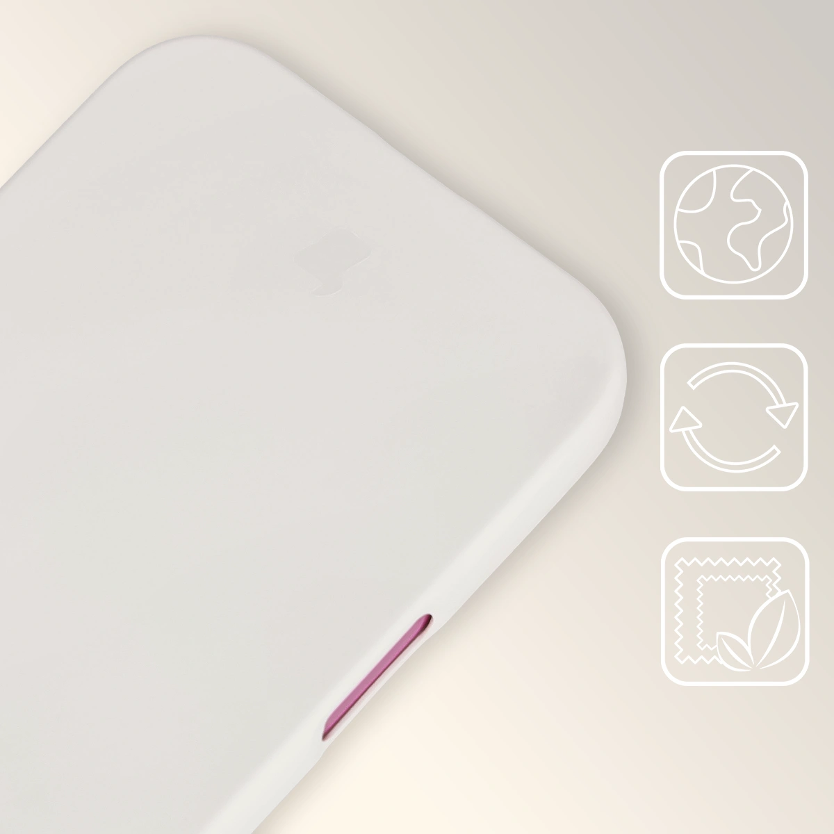 Etui z recyklingu Bizon Case ReLeaf do Apple iPhone 16