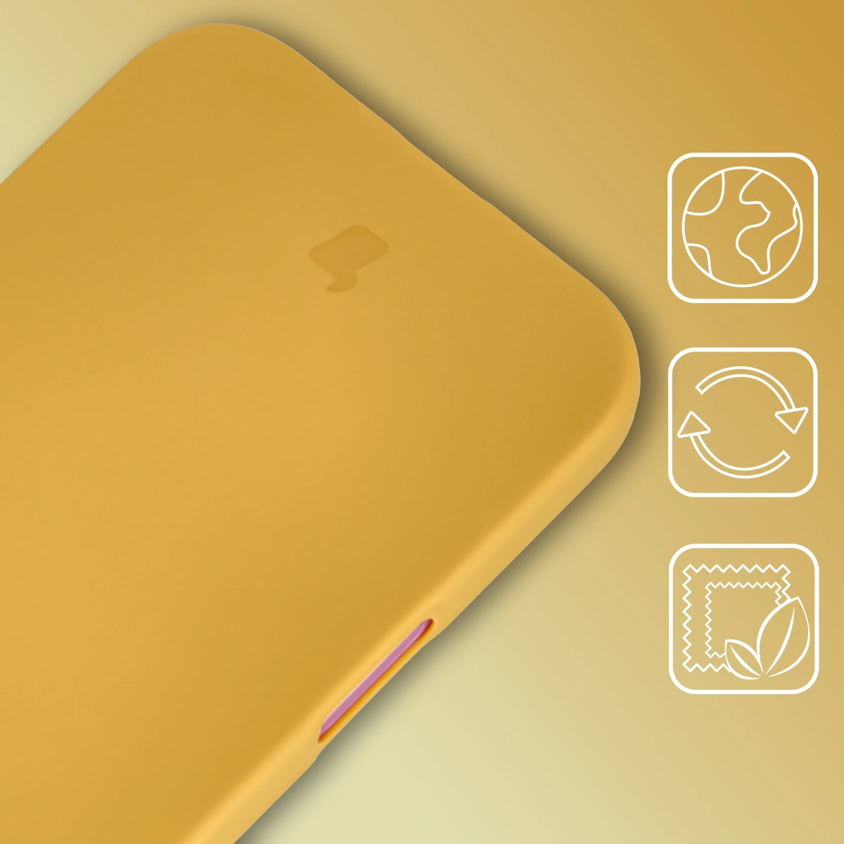 Etui z recyklingu Bizon Case ReLeaf do Apple iPhone 16