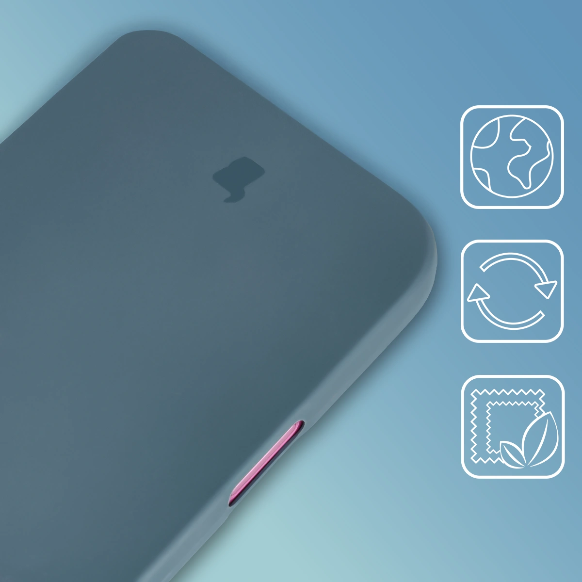 Etui z recyklingu Bizon Case ReLeaf do Apple iPhone 16