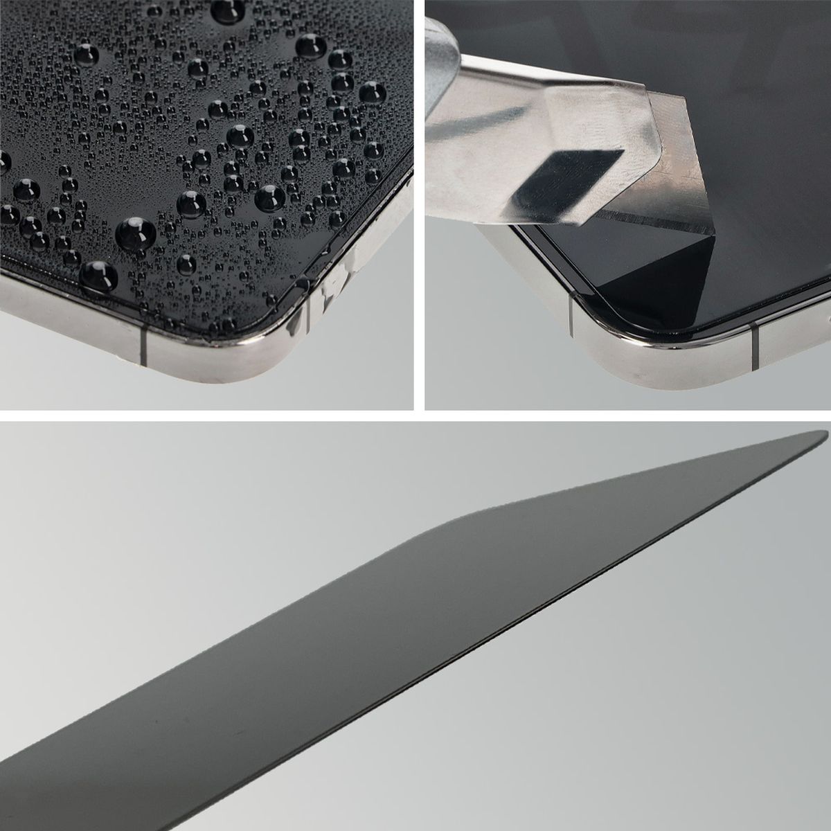 Właściwości szkła Bizon Glass Clear Shadow Duo: powłoka oleofobowa, odporność na zarysowania i niewielka grubość