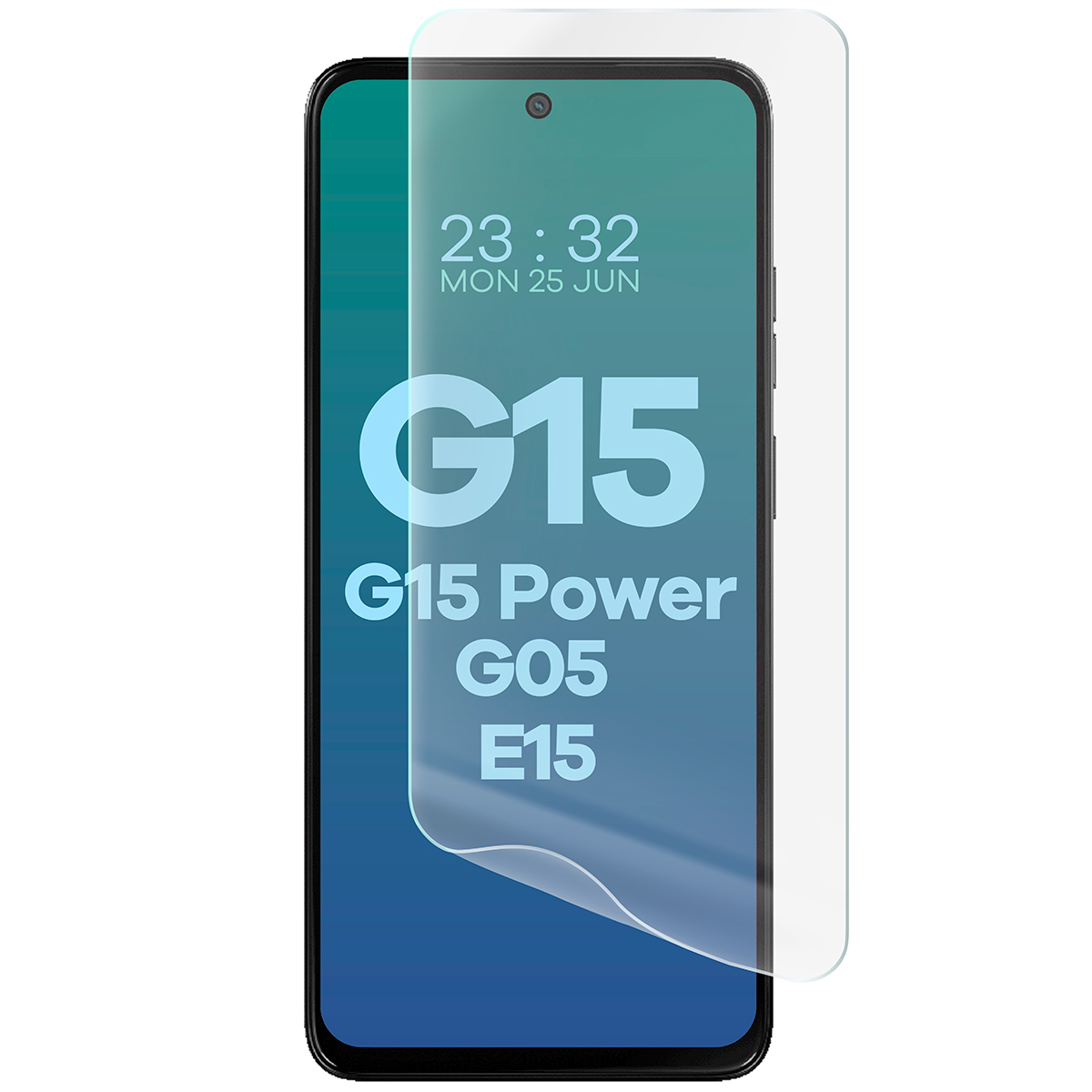 Przyleganie do ekranu folii hydrożelowej na ekran Bizon Glass Hydrogel Front