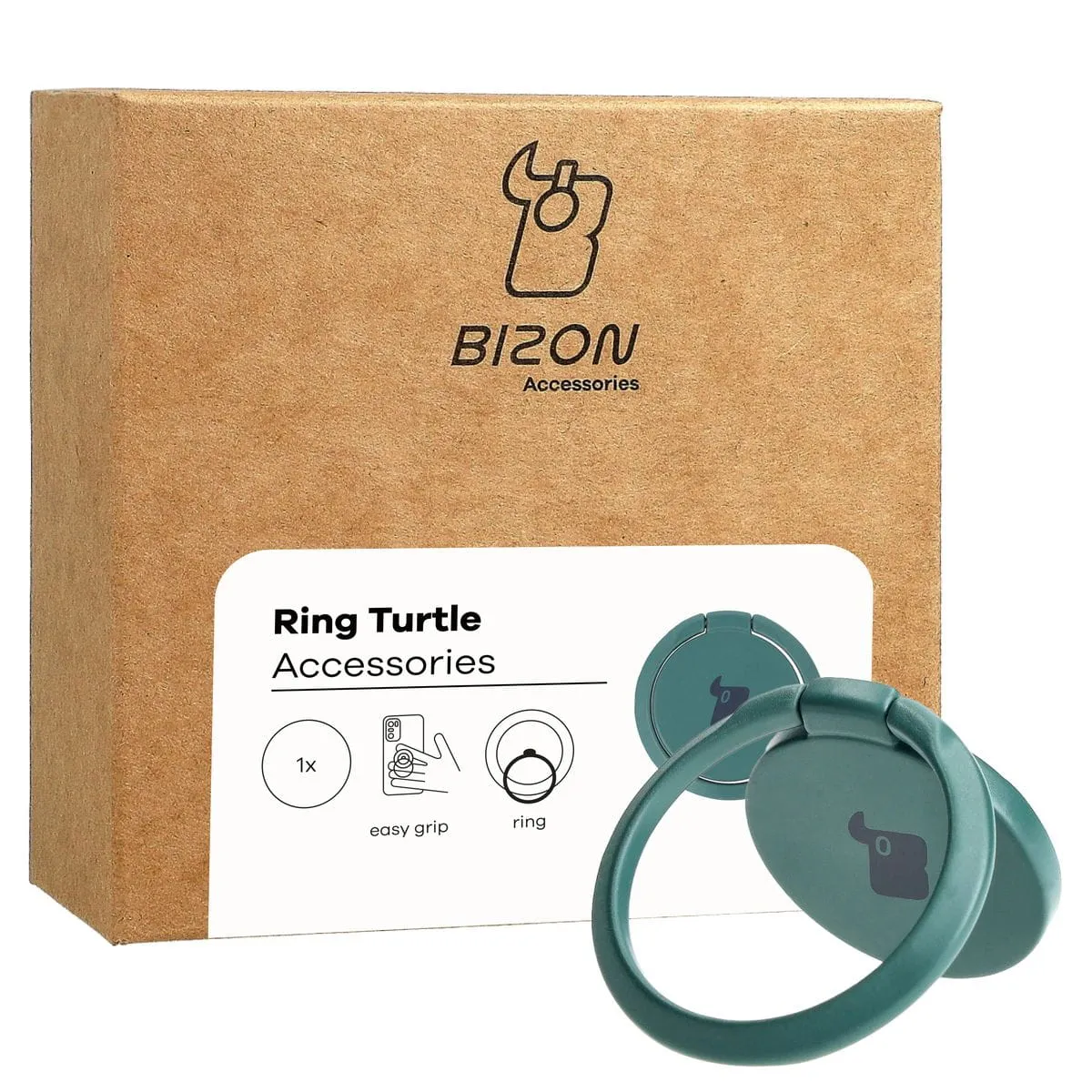 Bizon Accessories Ring Turtle