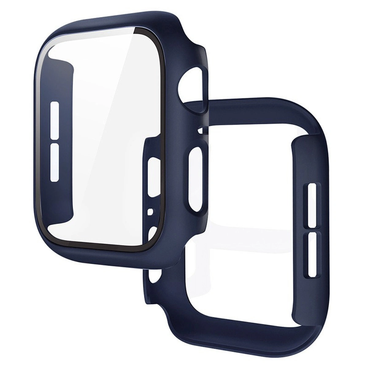 Etui z wbudowanym szkłem Bizon Case+Glass Watch do Apple Watch SE 3 / SE 2 / SE / 6 / 5 / 4 (40 mm)