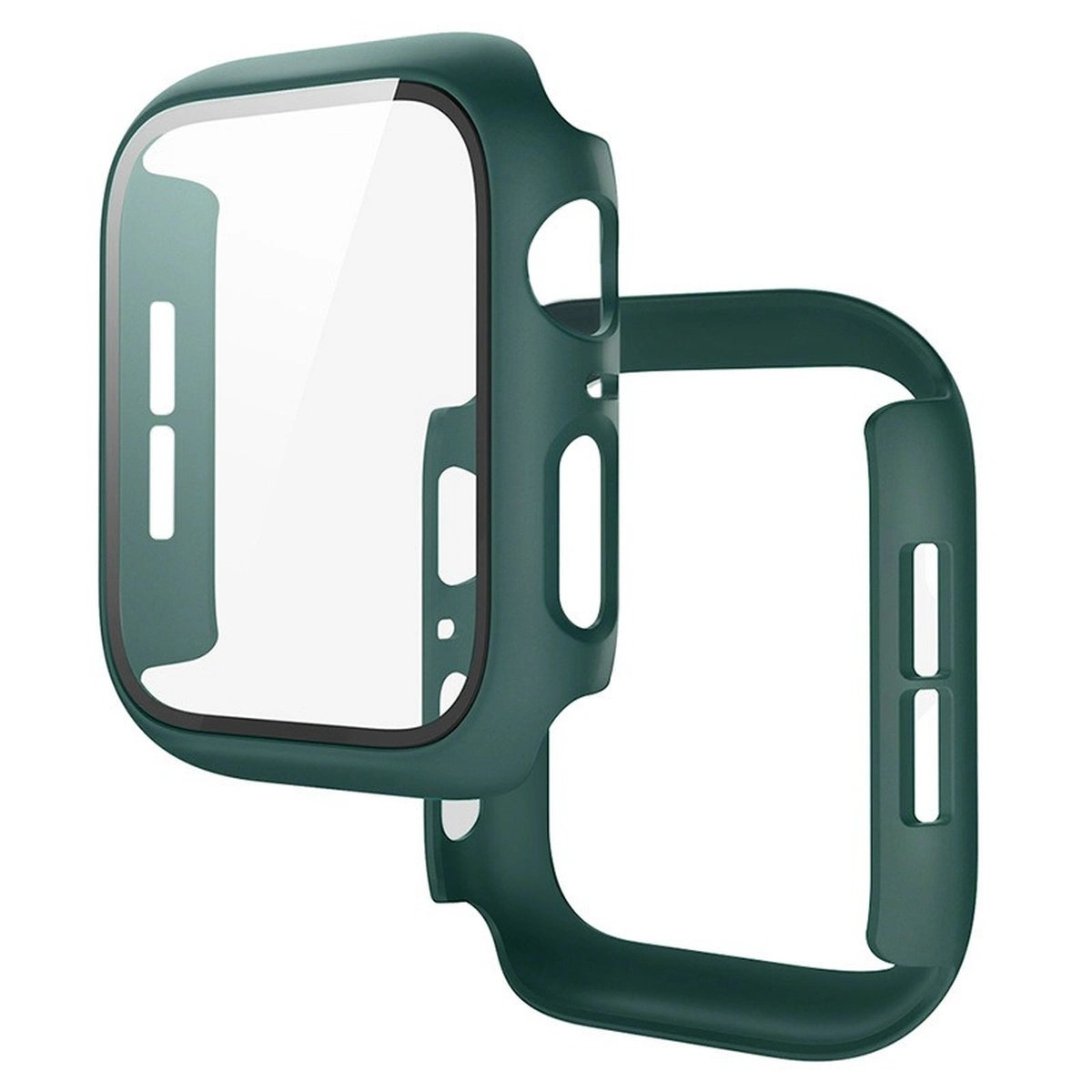 Etui z wbudowanym szkłem Bizon Case+Glass Watch do Apple Watch SE 3 / SE 2 / SE / 6 / 5 / 4 (40 mm)