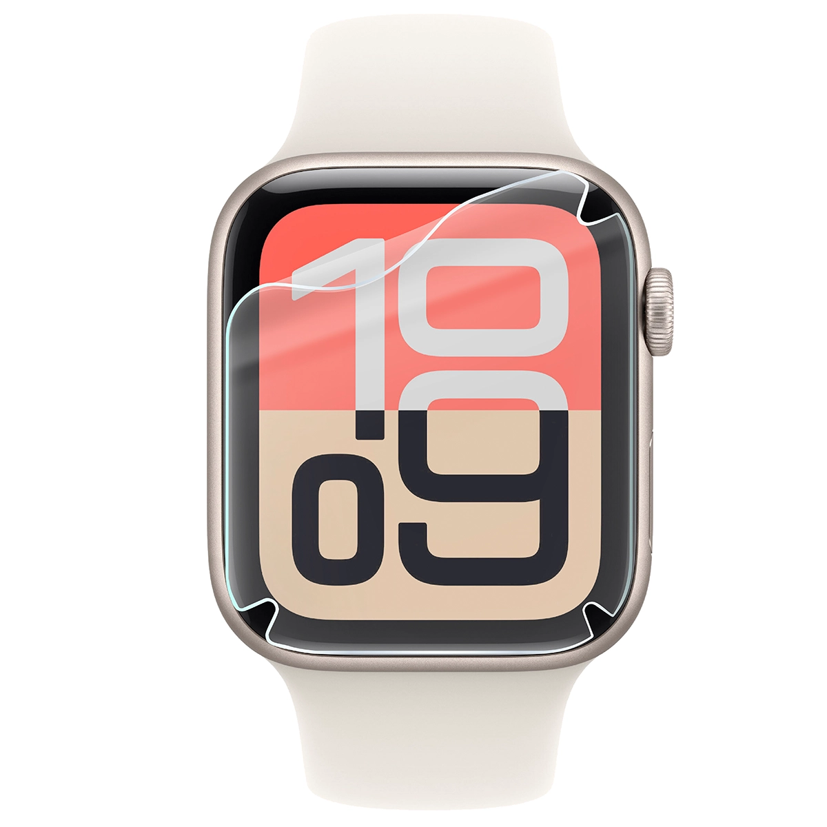 Dopasowany Bizon Glass Watch Hydrogel dla Apple Watch SE 3 / SE 2 / SE / 6 / 5 / 4 (40 mm)
