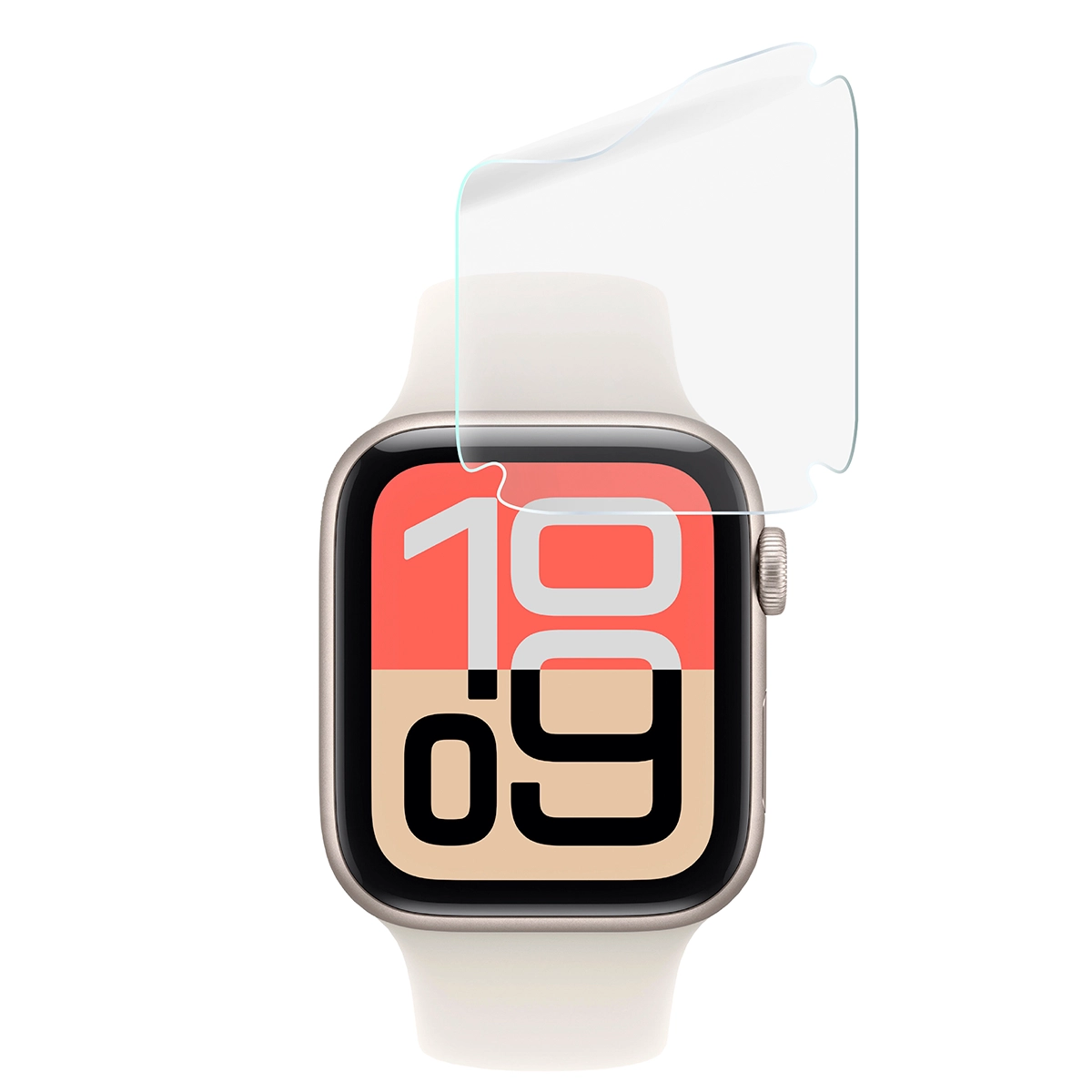 Zestaw folii hydrożelowych Bizon Glass Watch Hydrogel dla Apple Watch SE 3 / SE 2 / SE / 6 / 5 / 4 (44 mm)