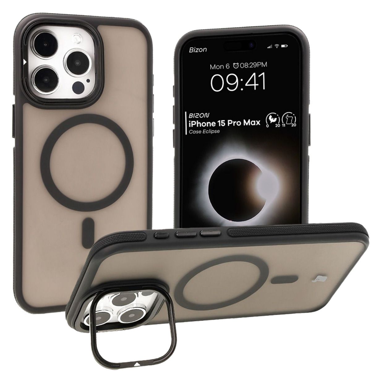 Etui Bizon Case Eclipse do Apple iPhone 15 Pro Max