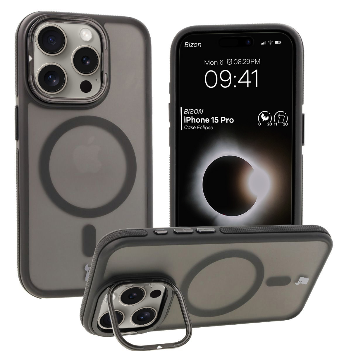 Etui Bizon Case Eclipse do Apple iPhone 15 Pro