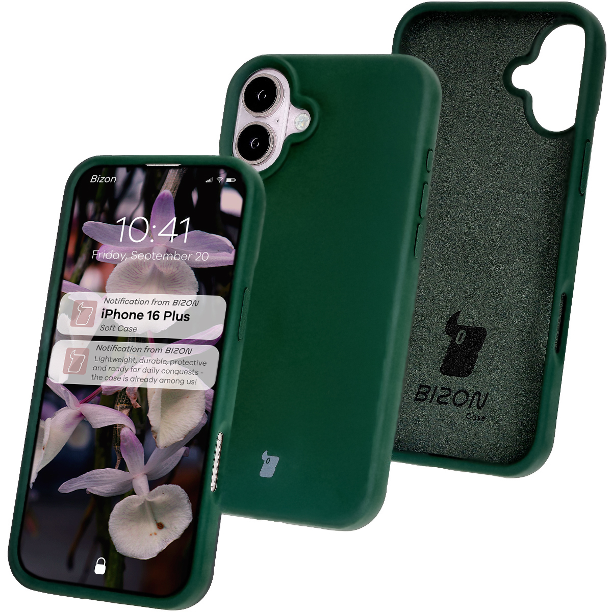 Silikonowe etui Bizon Soft Case do Apple iPhone 16 Plus