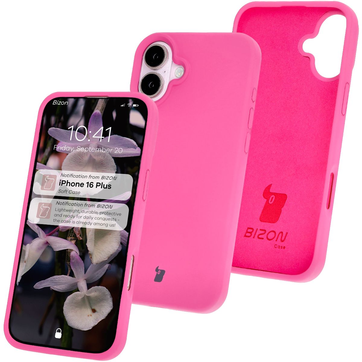 Silikonhülle Bizon Soft Case für Apple iPhone 16 Plus