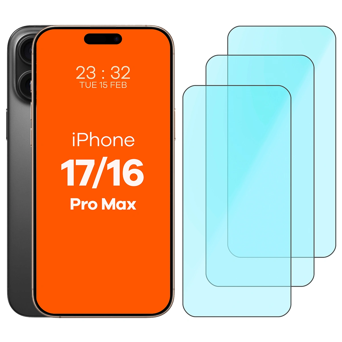 Szkło hartowane Bizon Smart Glass do Apple iPhone 16 Pro Max / Apple iPhone 17 Pro Max