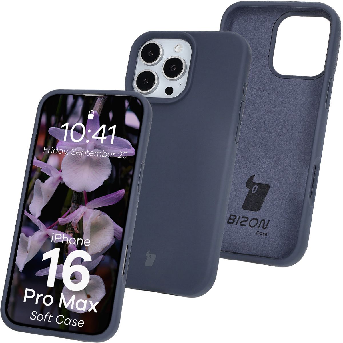 Silikonowe etui Bizon Soft Case do Apple iPhone 16 Pro Max