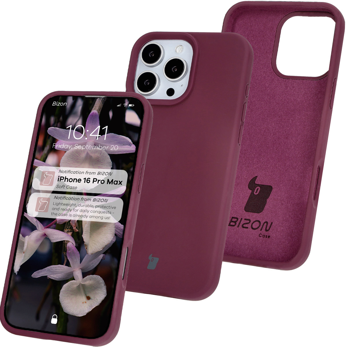 Silikonowe etui Bizon Soft Case do Apple iPhone 16 Pro Max