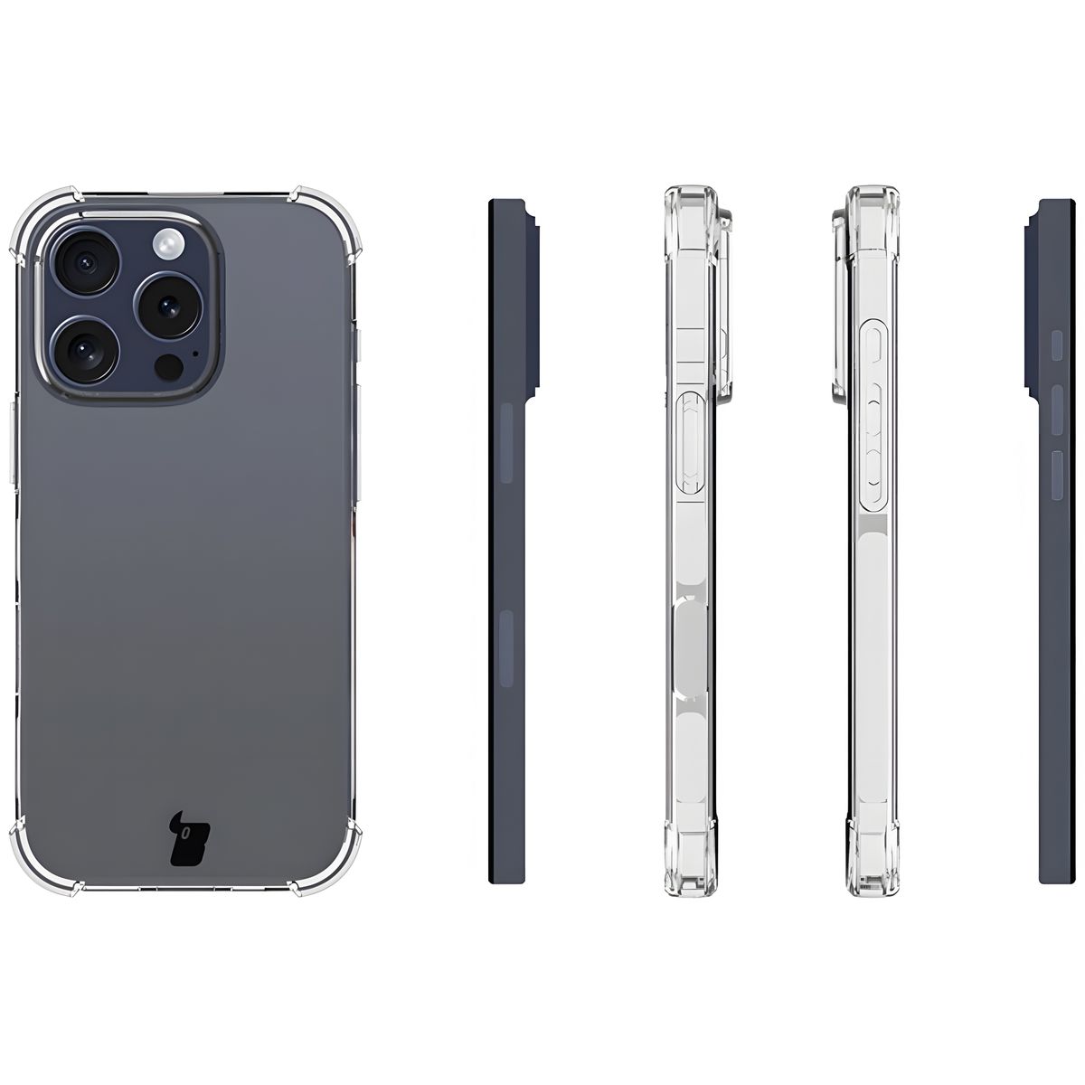 Przezroczyste plecki Case Salpa do iPhone 16 Pro