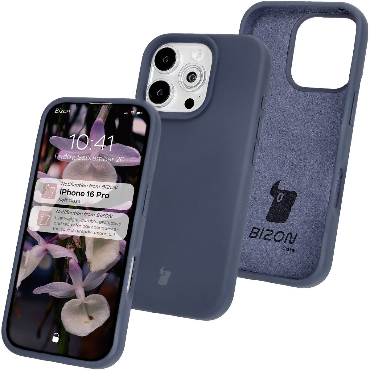 Silikonowe etui Bizon Soft Case do Apple iPhone 16 Pro