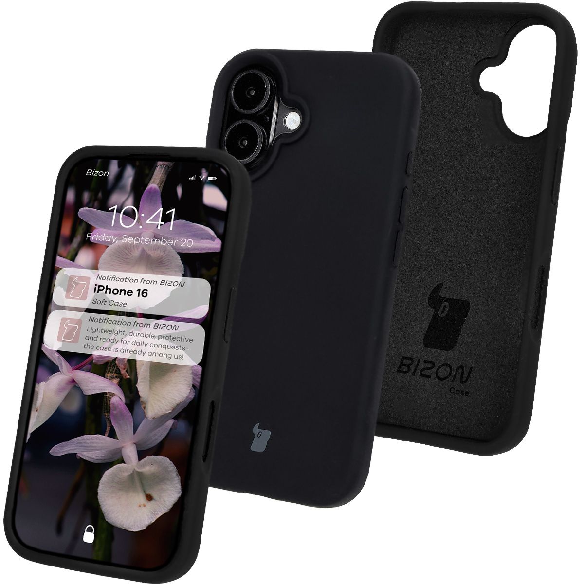 Silikonowe etui Bizon Soft Case do Apple iPhone 16