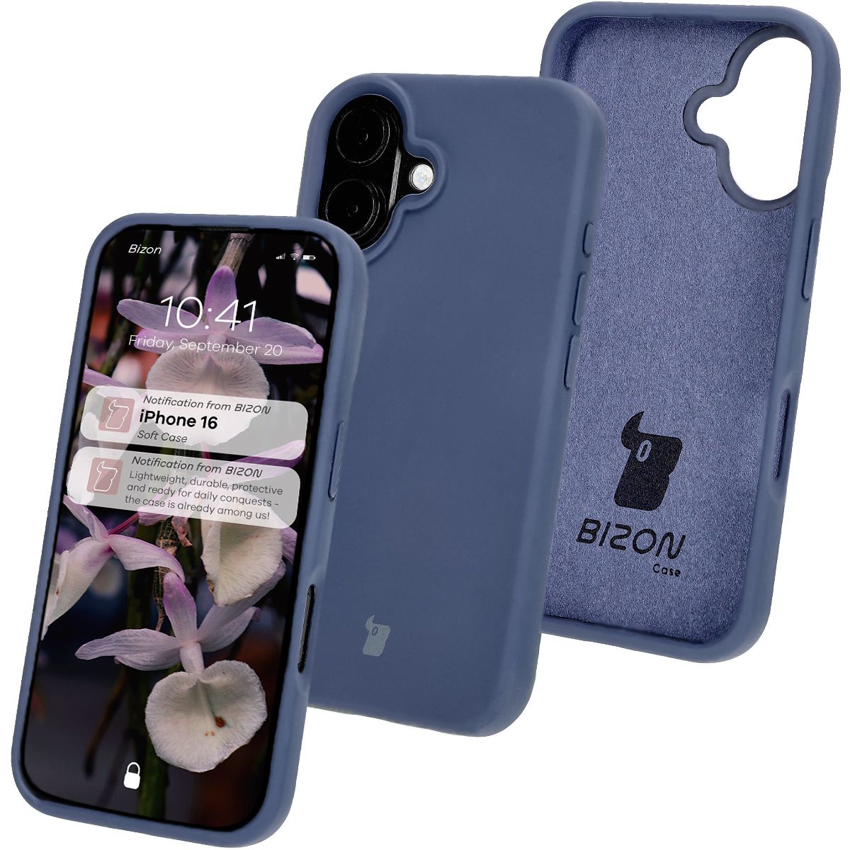 Silikonowe etui Bizon Soft Case do Apple iPhone 16