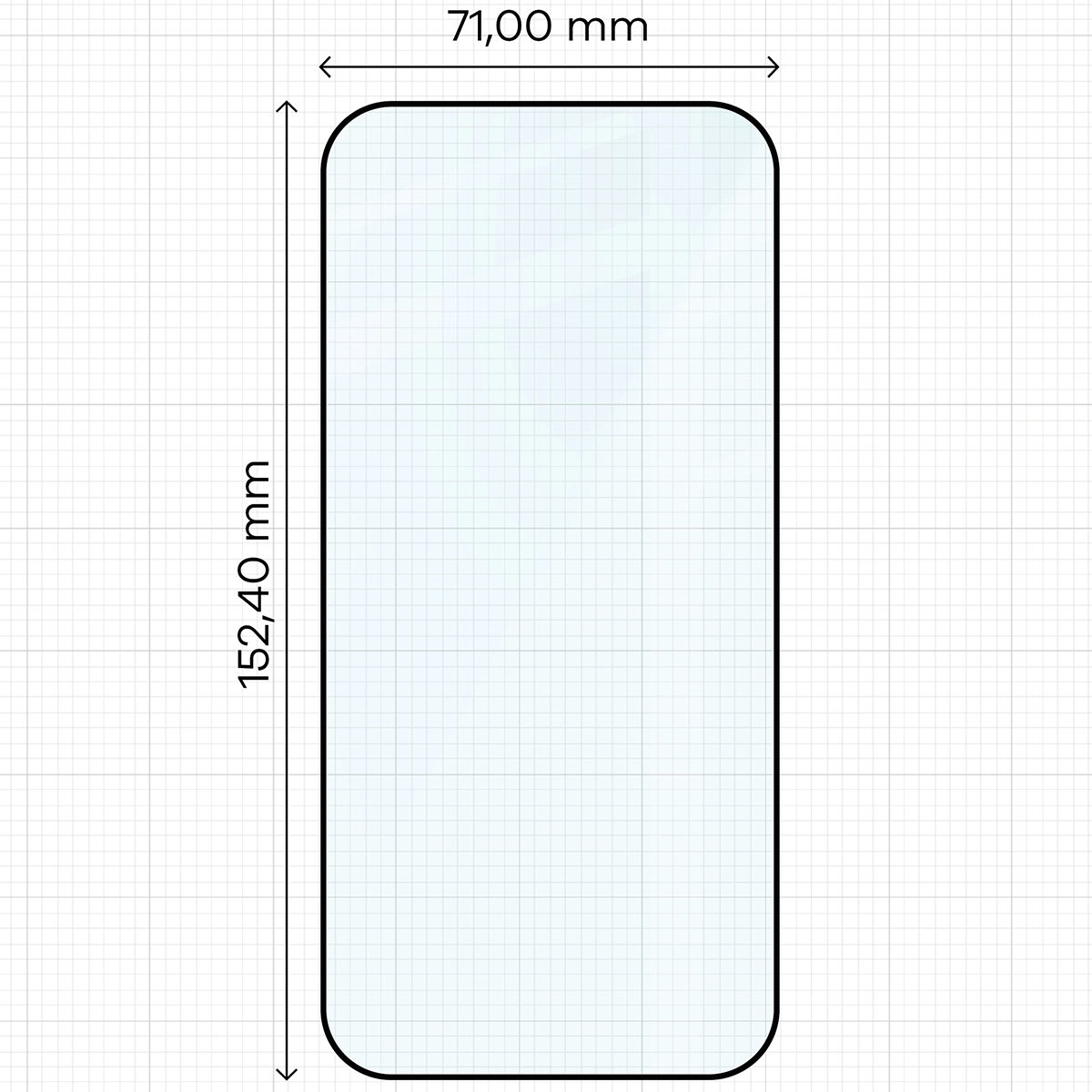 Miarka z wymiarami szkła hartowanego Bizon Glass Edge do Apple iPhone Air></p>
<hr>
<h2>Ochrona ekranu na wyższym poziomie</h2>
<p><strong>Szkło hartowane marki Bizon z serii Glass Edge 2</strong> oferuje znakomitą <strong>czułość dotyku</strong> dzięki swojej wytrzymałej konstrukcji i twardości na poziomie <strong>9H</strong>! Dodatkowo wyposażone jest w <strong>powłokę oleofobową</strong>, która skutecznie <strong>redukuje smugi i odciski palców</strong>, co zapewnia <strong>długotrwałą przejrzystość</strong>.</p>
<p><img src=