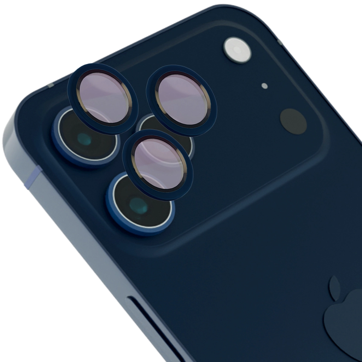 Szkło na aparat do telefonu z aplikatorem Bizon Glass Snap Lens do Apple iPhone 17 Pro / 17 Pro Max