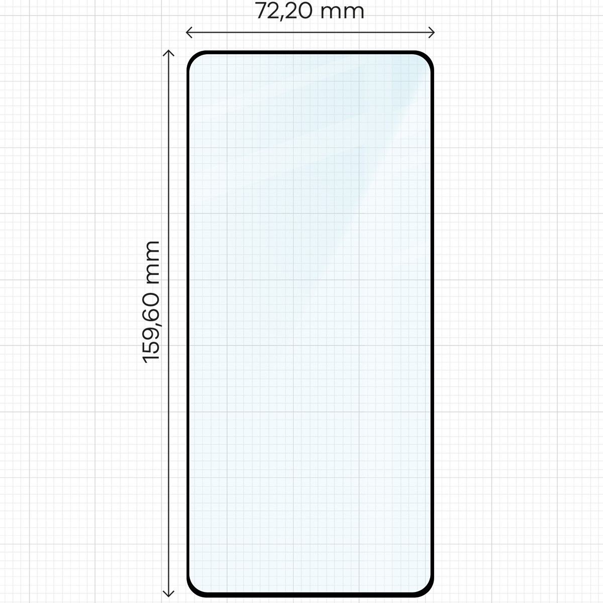 Wymiary szkła Bizon Glass Edge 2