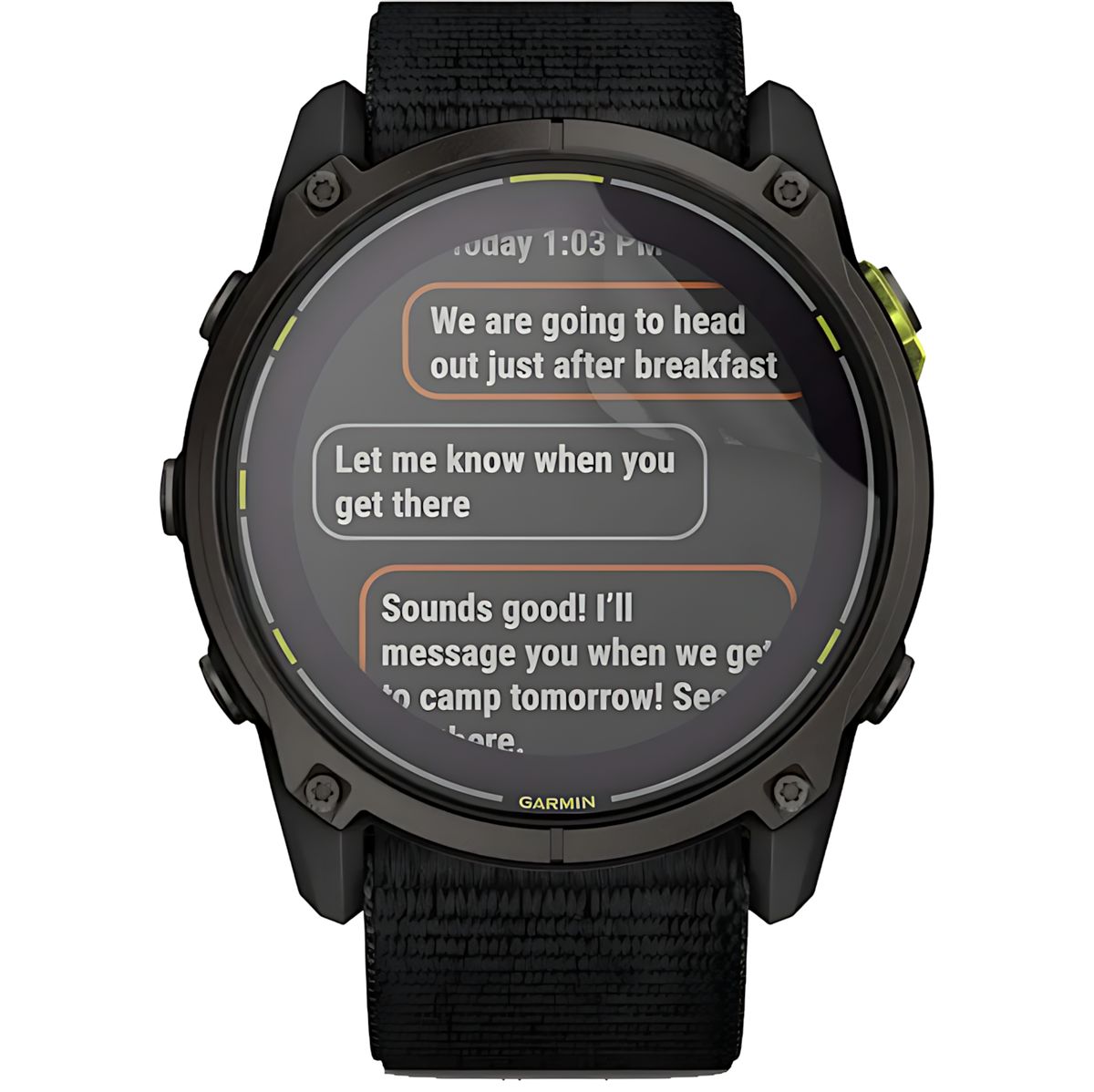 Bizon Glass Watch Hydrogel Duo w zestawieniu z Garmin Enduro 3