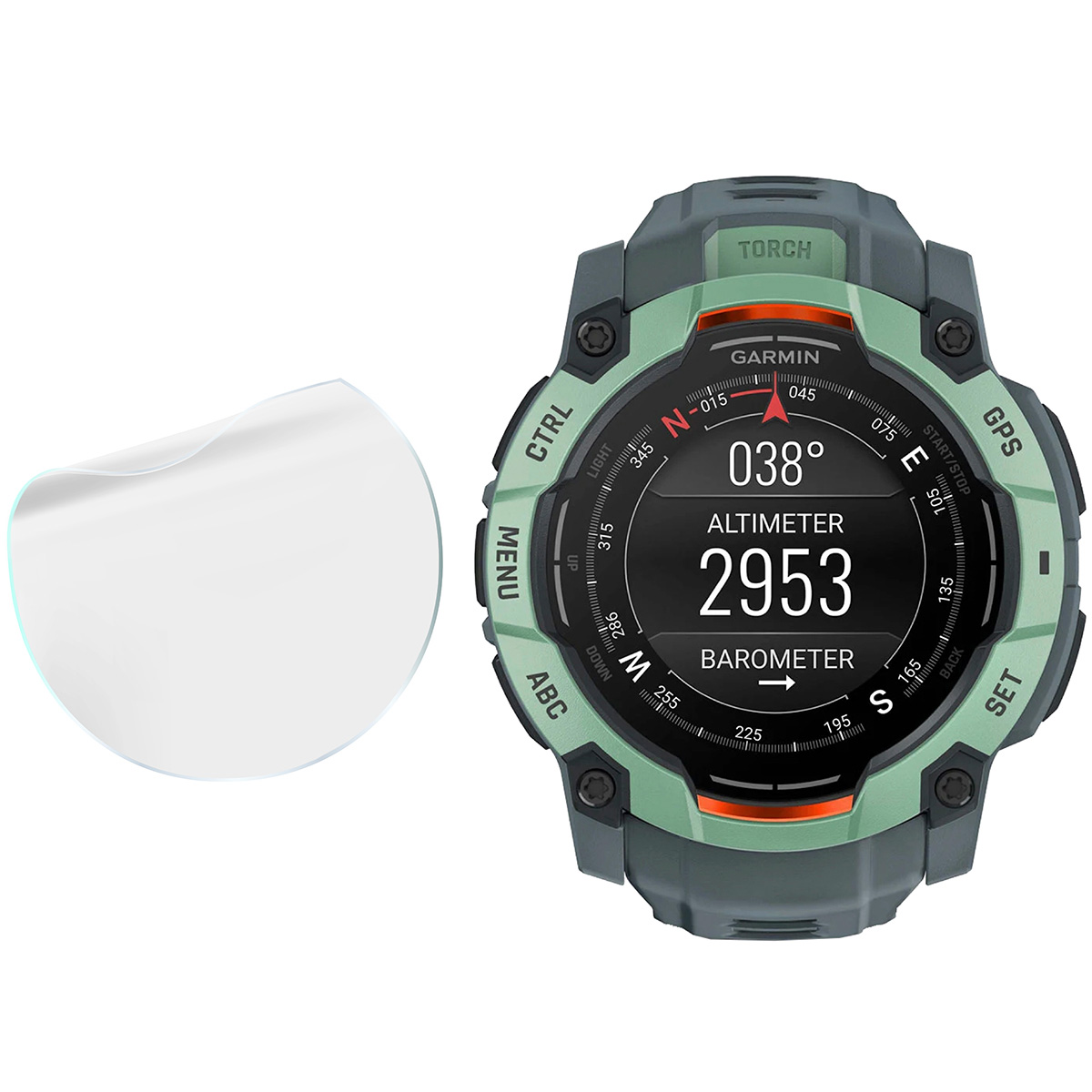 Bizon Glass Watch Hydrogel w zestawieniu z Garmin Instinct 3 45 mm!