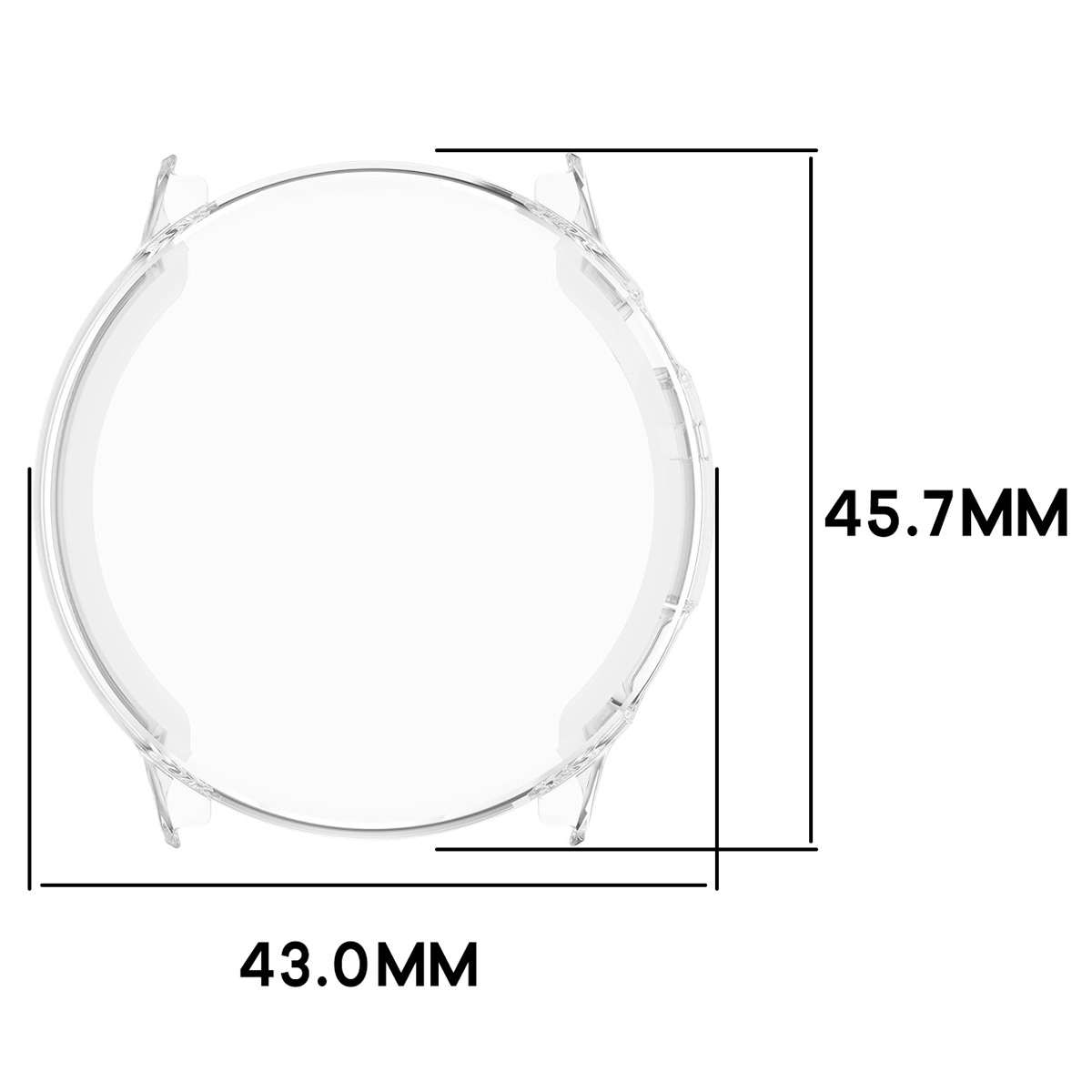 Etui Bizon Case Watch Felipe dla Garmin Venu 4 41 mm