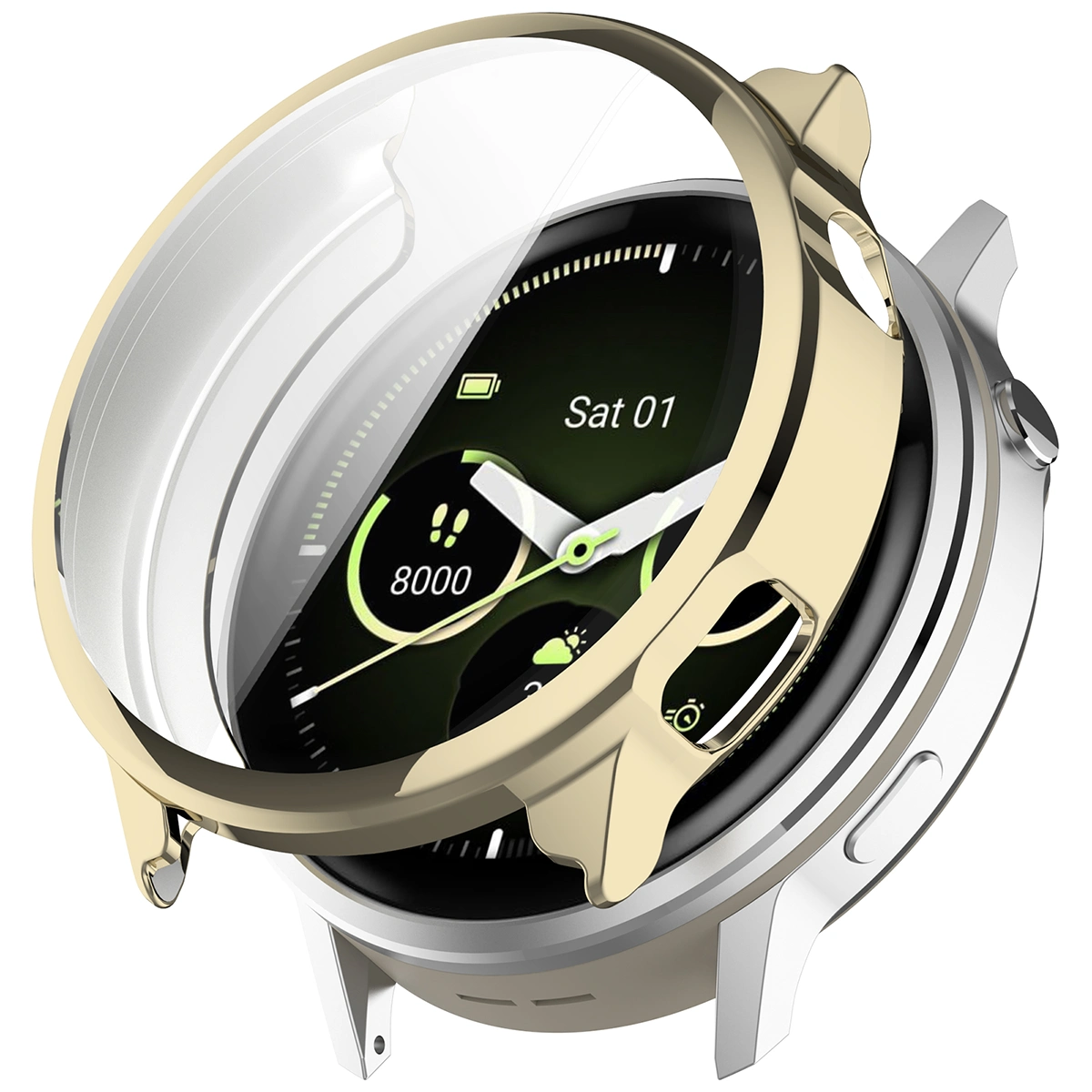 Front oraz tył Bizon Case Watch Felipe dla Garmin Venu 4 41 mm