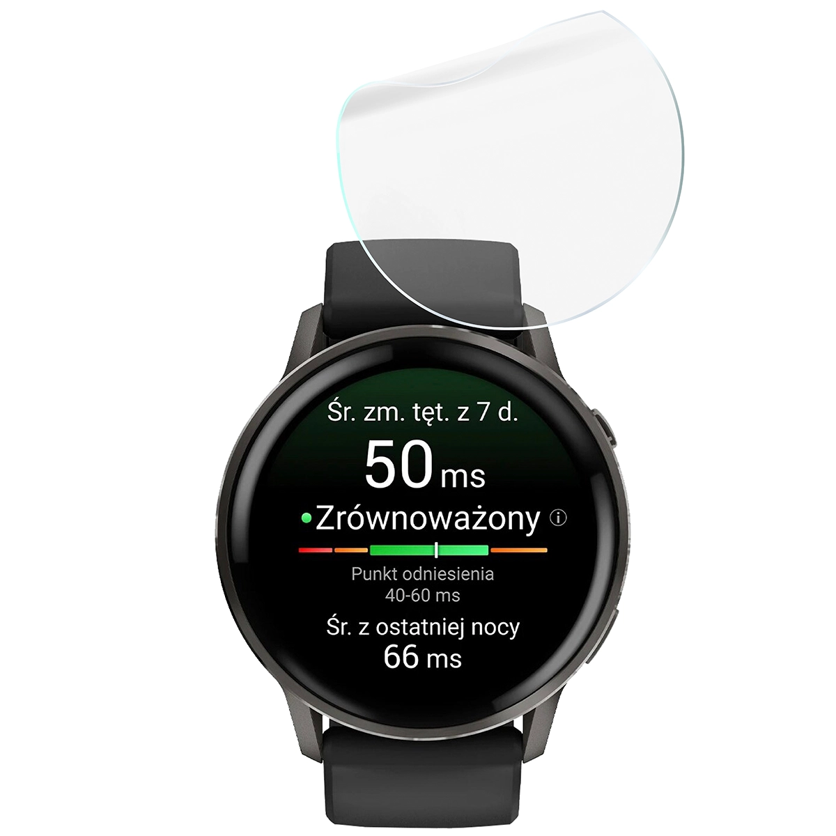 Zestaw folii hydrożelowych Bizon Glass Watch Hydrogel dla Garmin Venu 4 45 mm