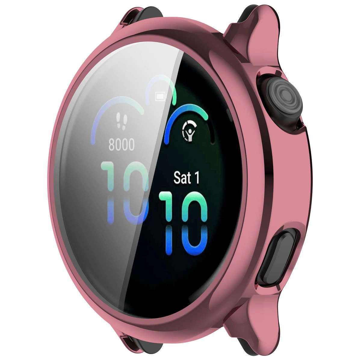 Bizon Case Watch Felipe elöl és hátul Garmin Vivoactive 6-hoz
