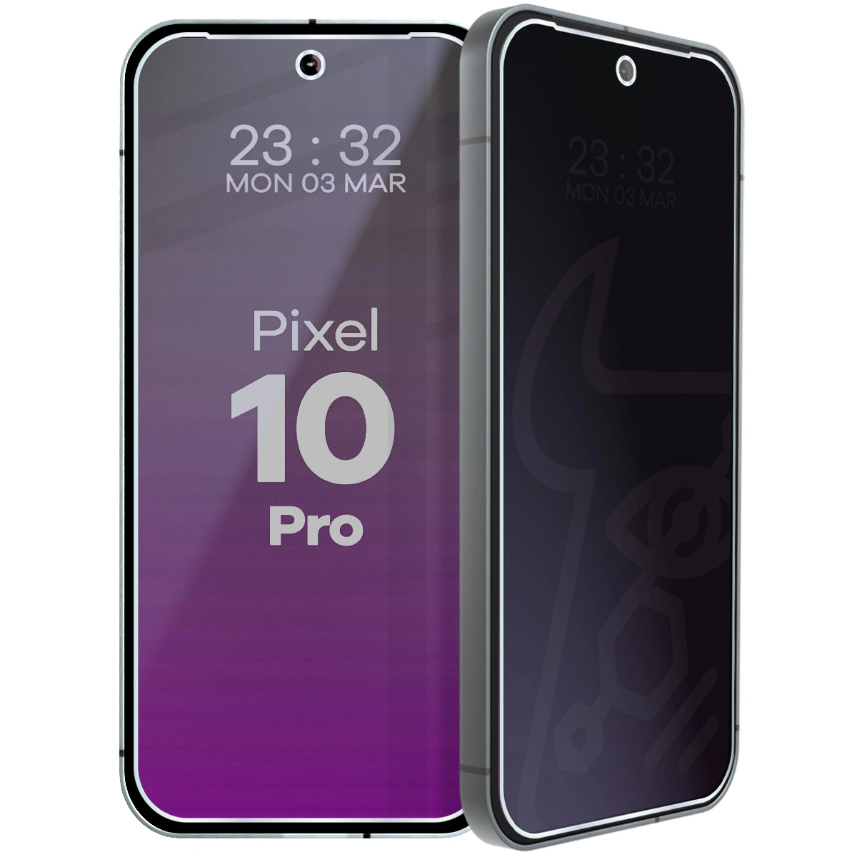 Szkło hybrydowe prywatyzujące Bizon Glass Mule Shadow do Google Pixel 10 Pro