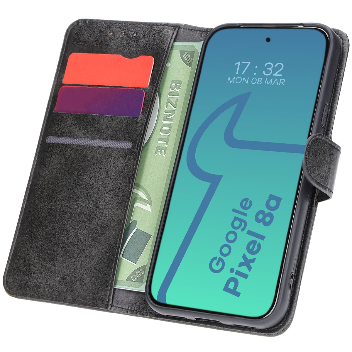 Etui z klapką Bizon Case Pocket do Google Pixel 8a