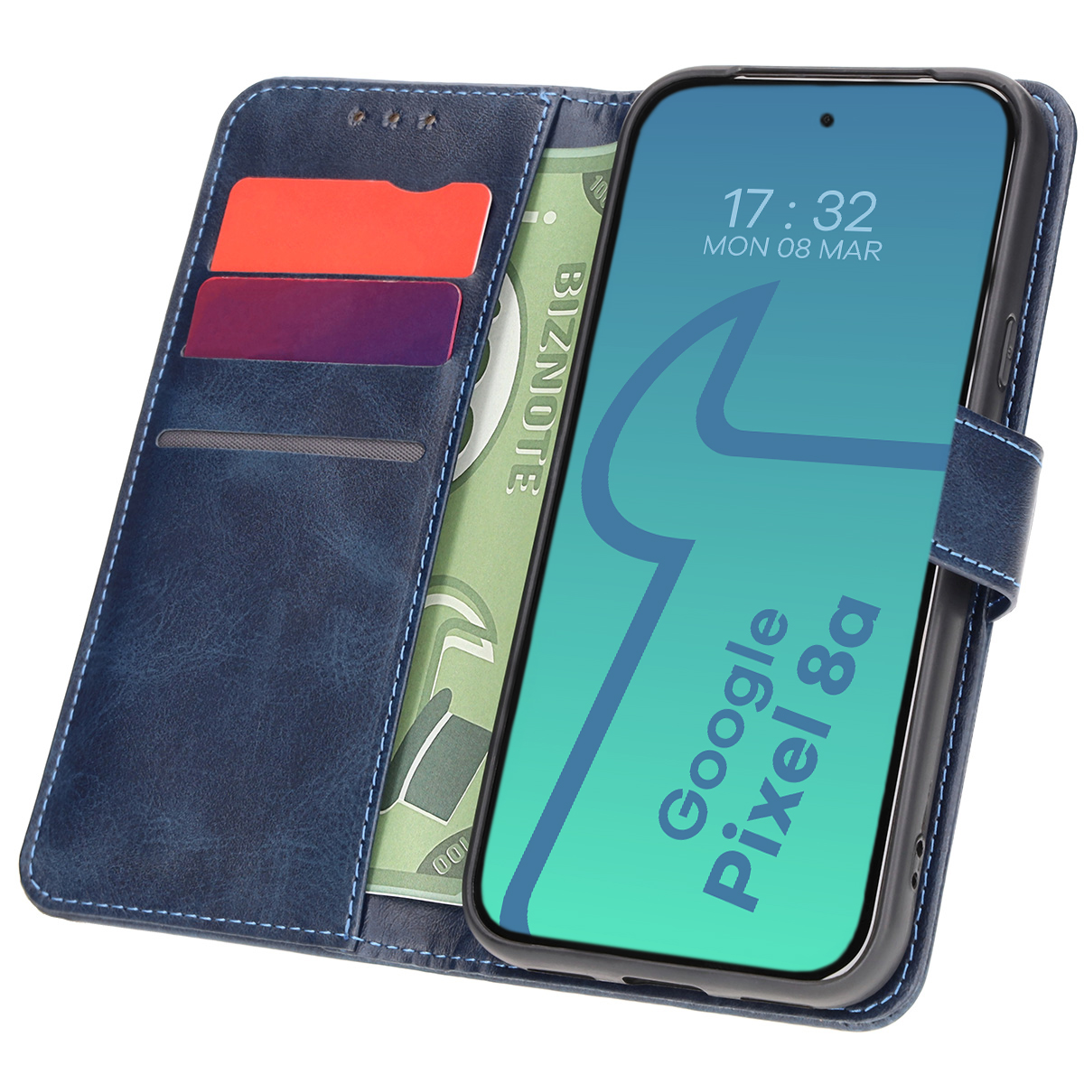 Etui z klapką Bizon Case Pocket do Google Pixel 8a