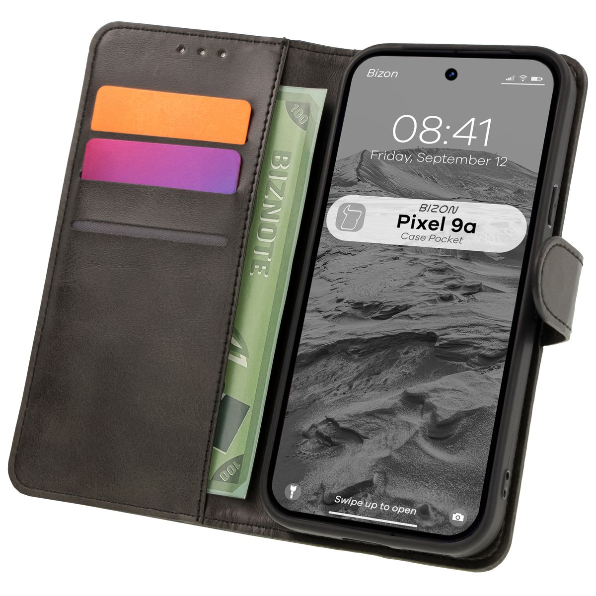 Etui z klapką Bizon Case Pocket do Google Pixel 9a