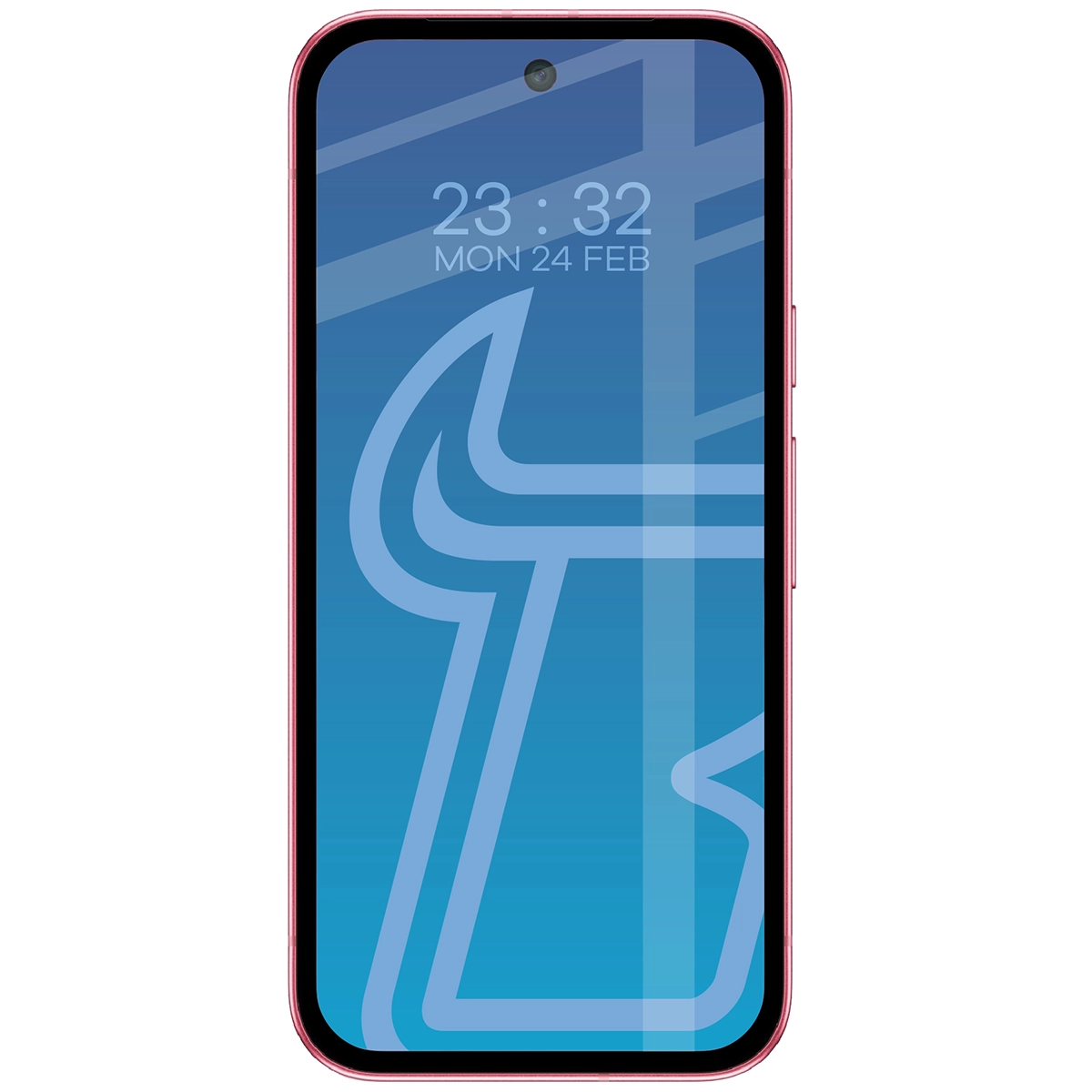 Szkło Bizon Glass Edge Duo do Google Pixel 9a na telefonie