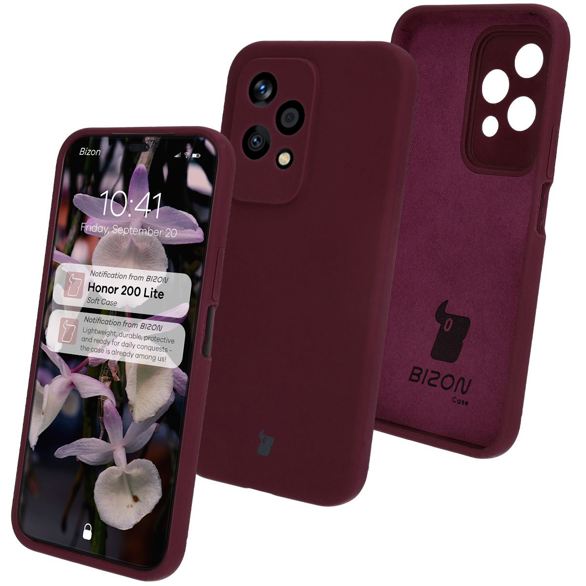 Silikonowe etui Bizon Soft Case do Honor 200 Lite