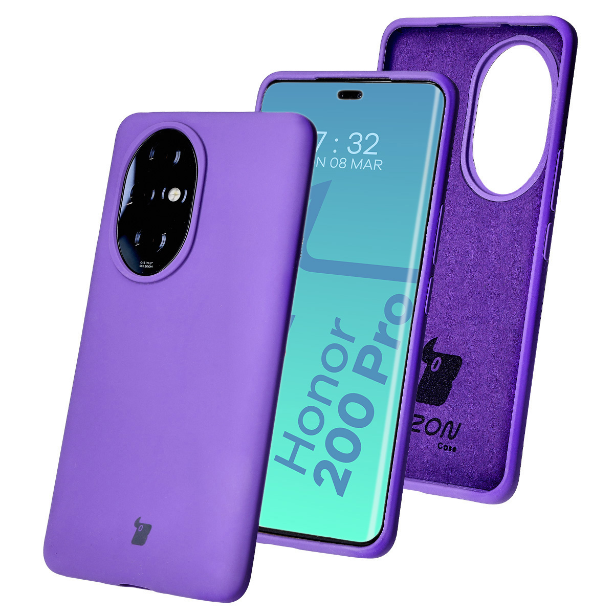 Silikonowe etui Bizon Soft Case do Honor 200 Pro