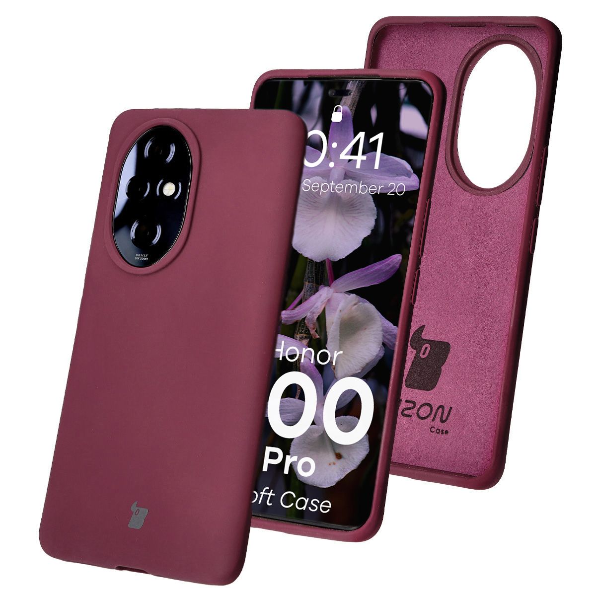 Silikonowe etui Bizon Soft Case do Honor 200 Pro