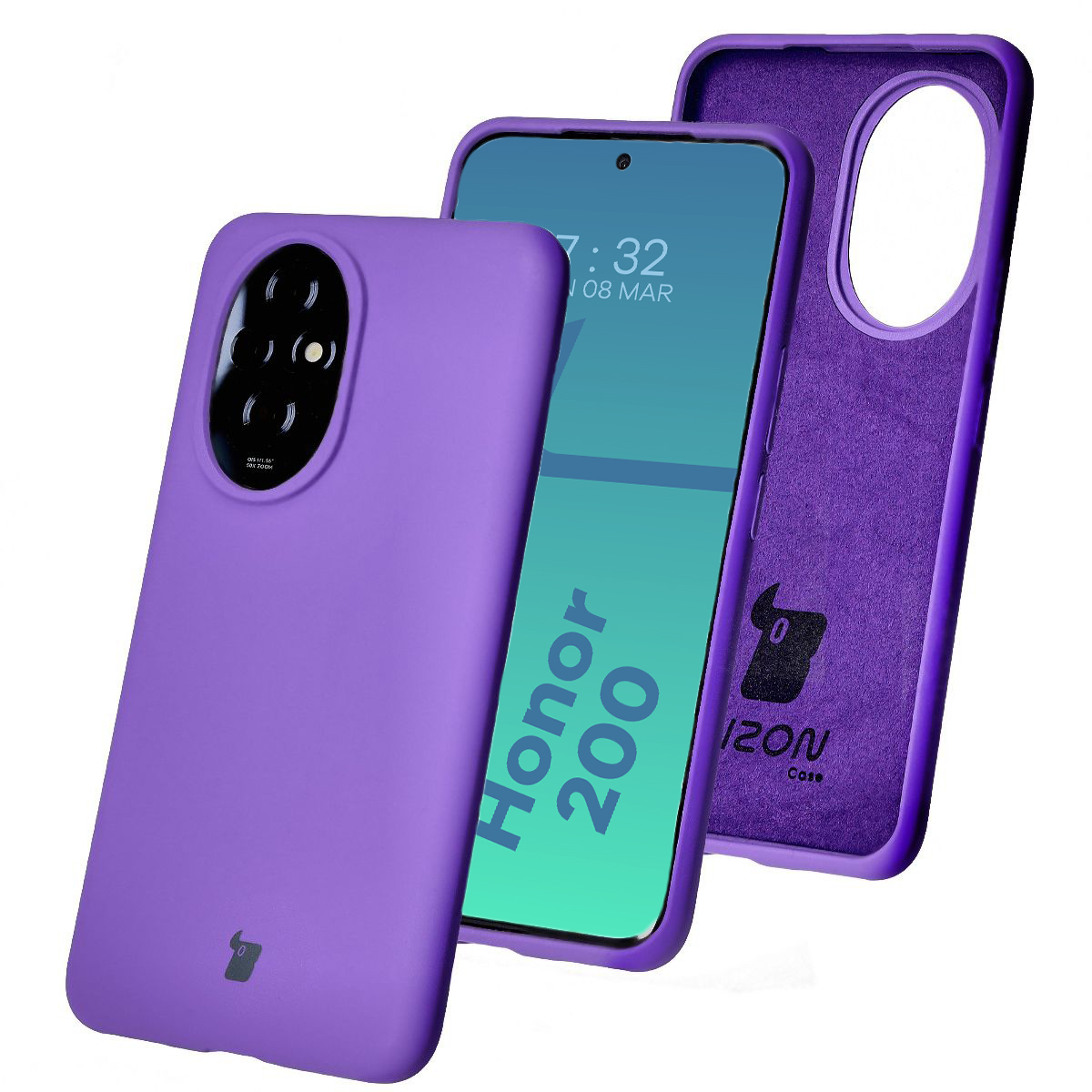 Silikonowe etui Bizon Soft Case do Honor 200