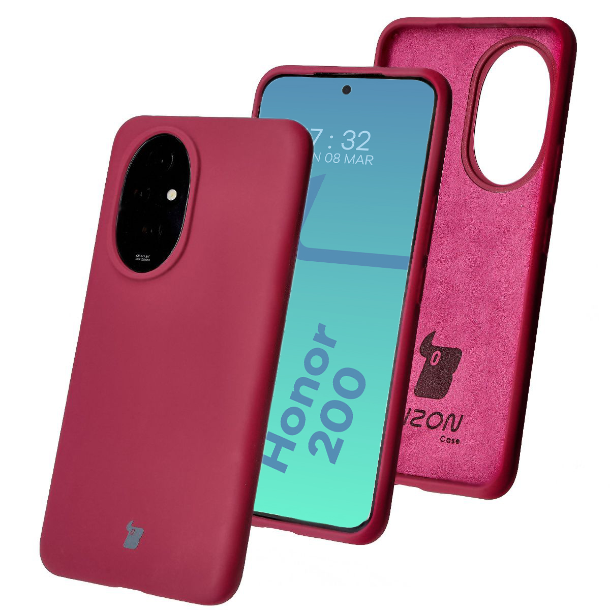 Silikonowe etui Bizon Soft Case do Honor 200