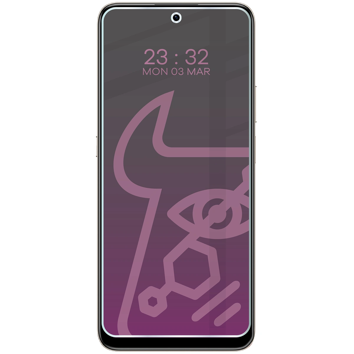 Idealne dopasowanie Bizon Smart Glass do Honor 400 Smart