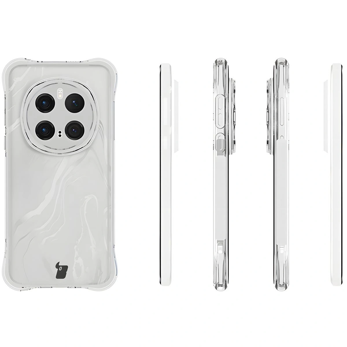 Transparent back of Case Salpa for Honor Magic7 Pro