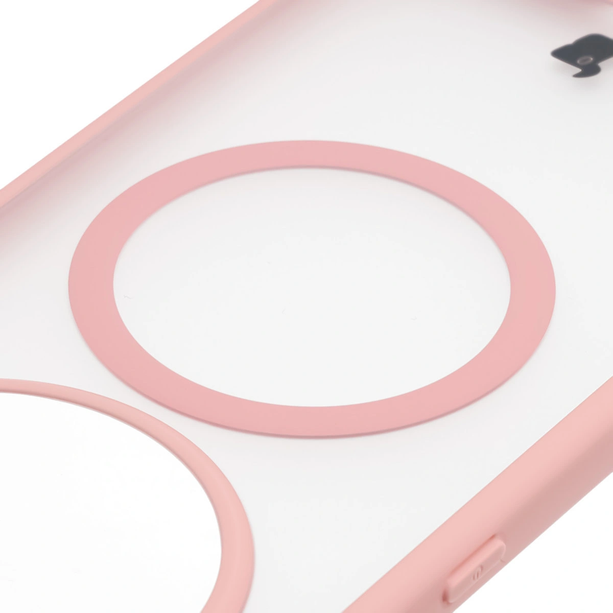 Pierścień magnetyczny w etui Bizon Case MatteO do Honor Magic8 Lite