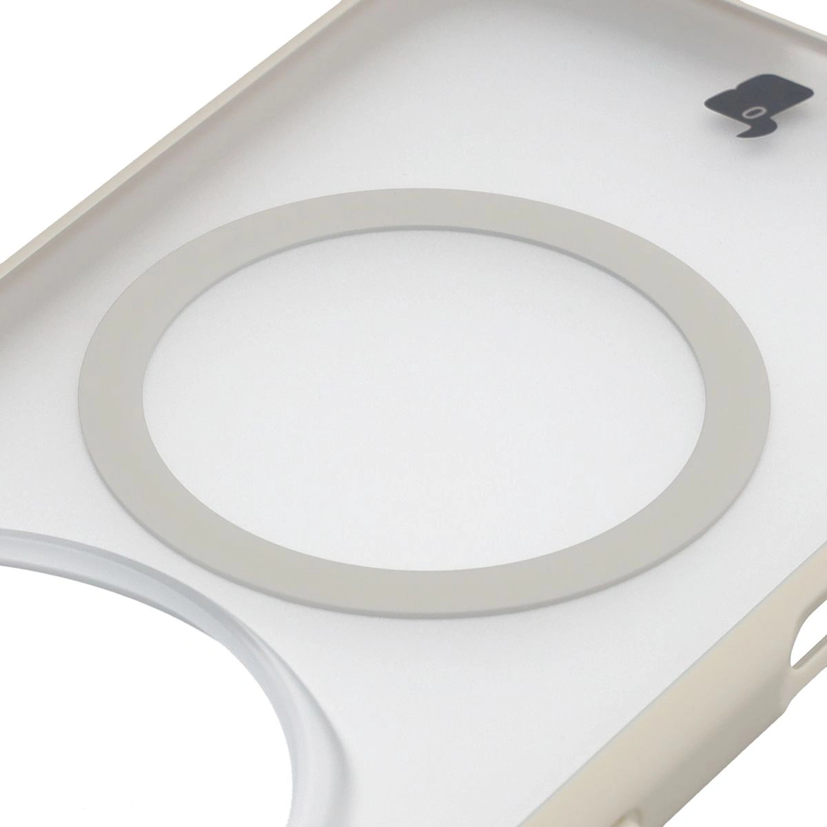 Pierścień magnetyczny w etui Bizon Case MatteO do Honor Magic8 Pro