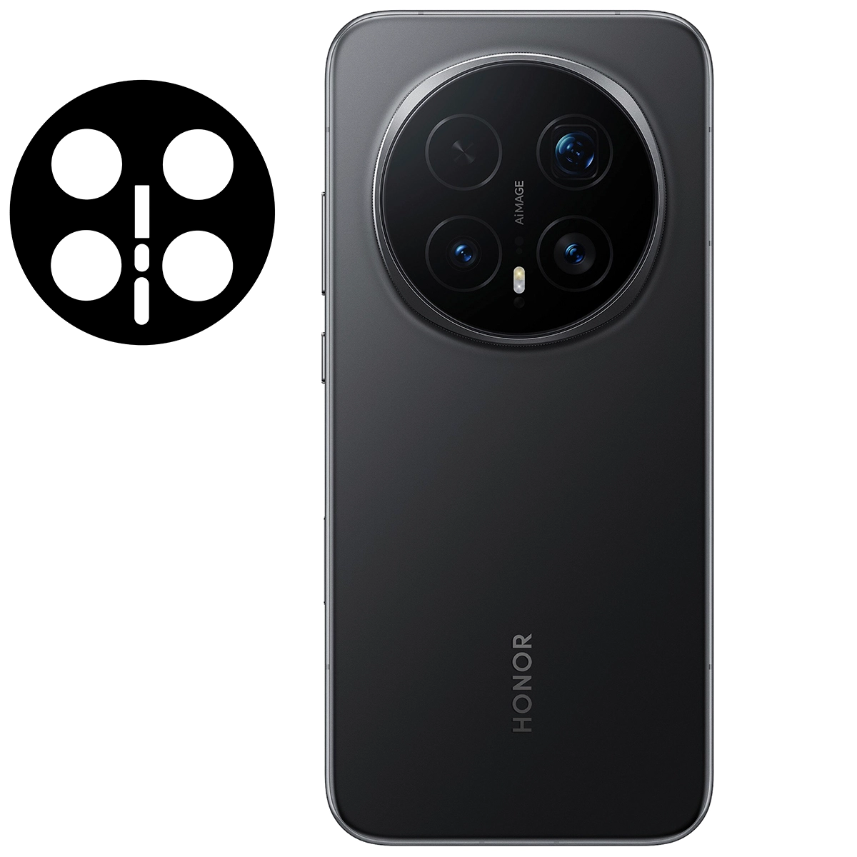 Szkło na aparat Bizon Glass Lens do Honor Magic8 Pro